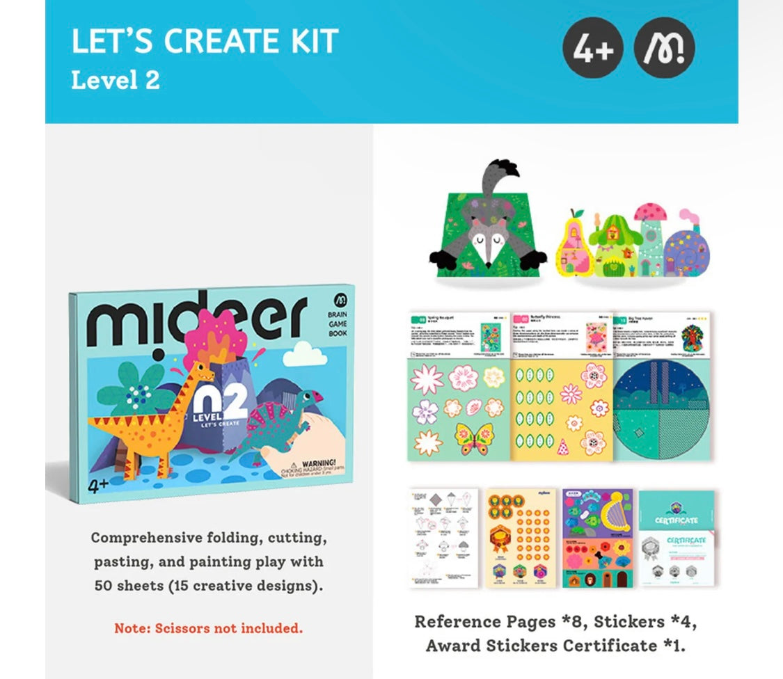 Mideer Create Activity Booklet