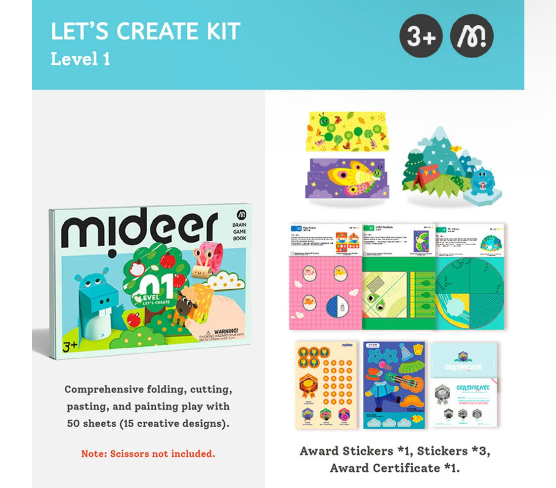 Mideer Create Activity Booklet