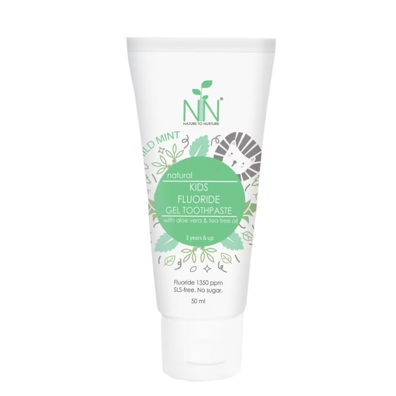 Nature to Nurture Kids Fluoride Gel Toothpaste - 3 Years & Up