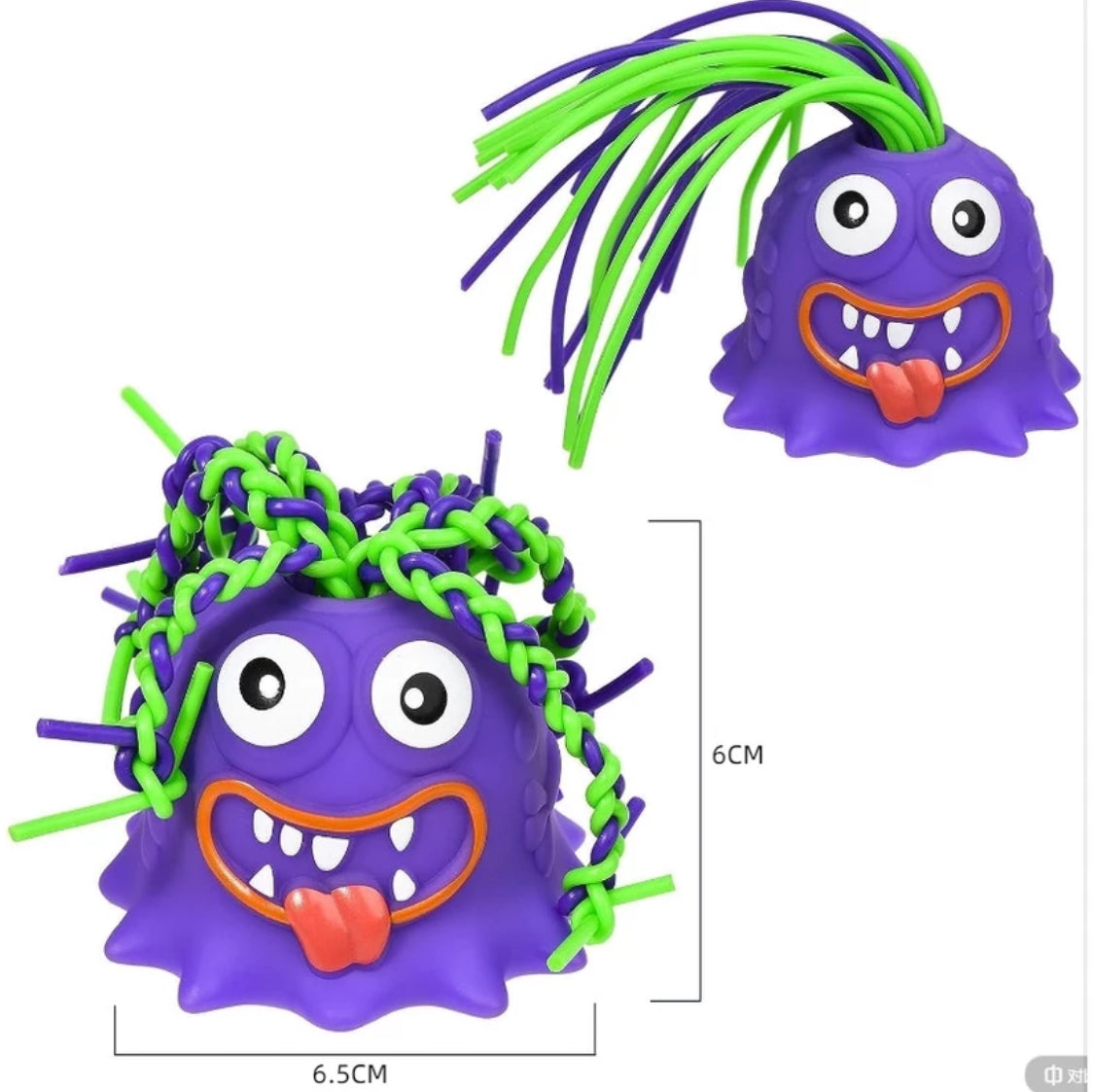 Fun Hair Pulling Fidget Screaming Monster Toys