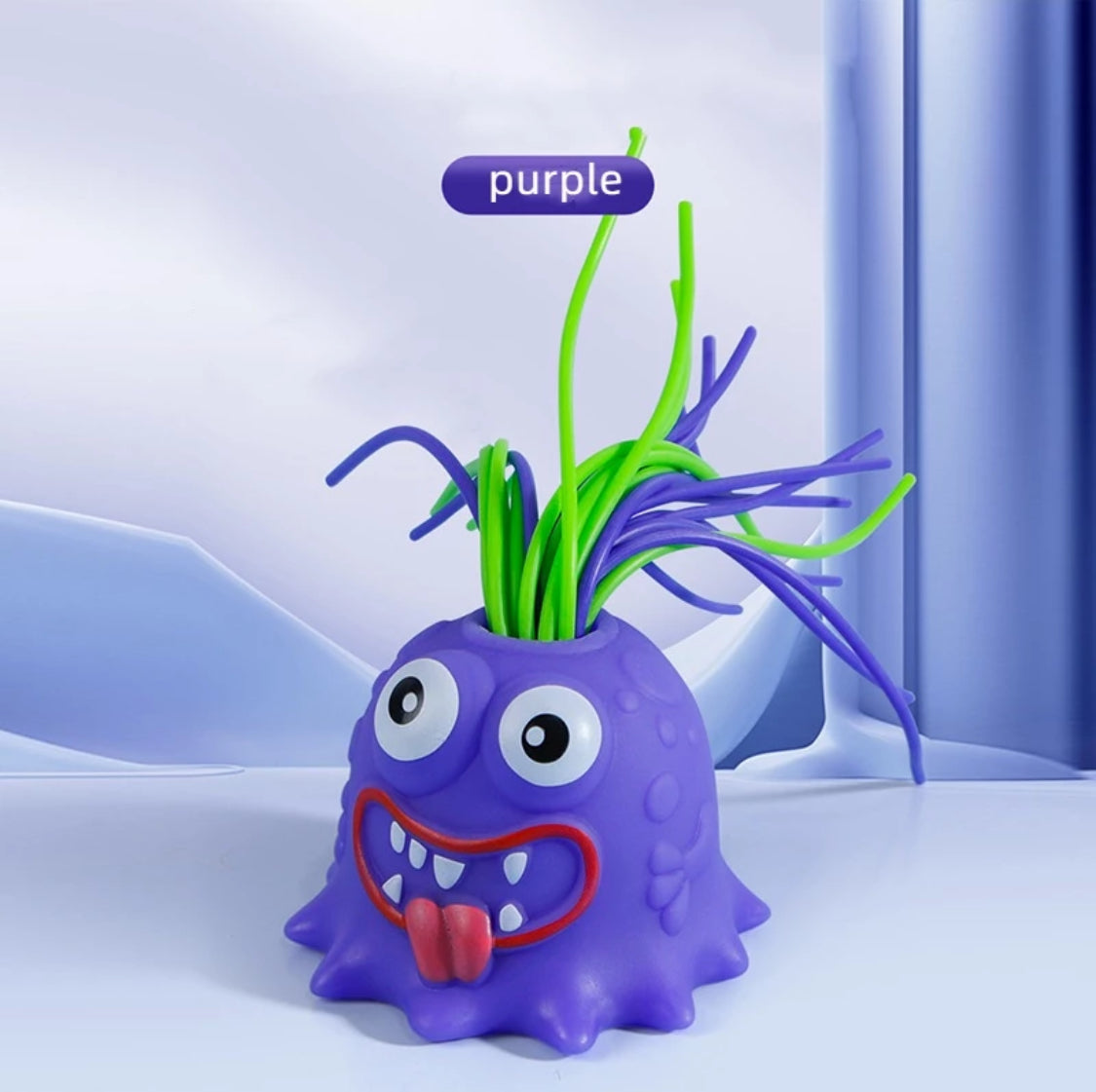 Fun Hair Pulling Fidget Screaming Monster Toys