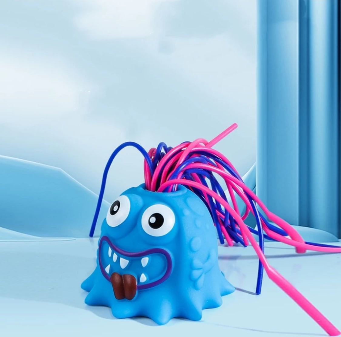 Fun Hair Pulling Fidget Screaming Monster Toys