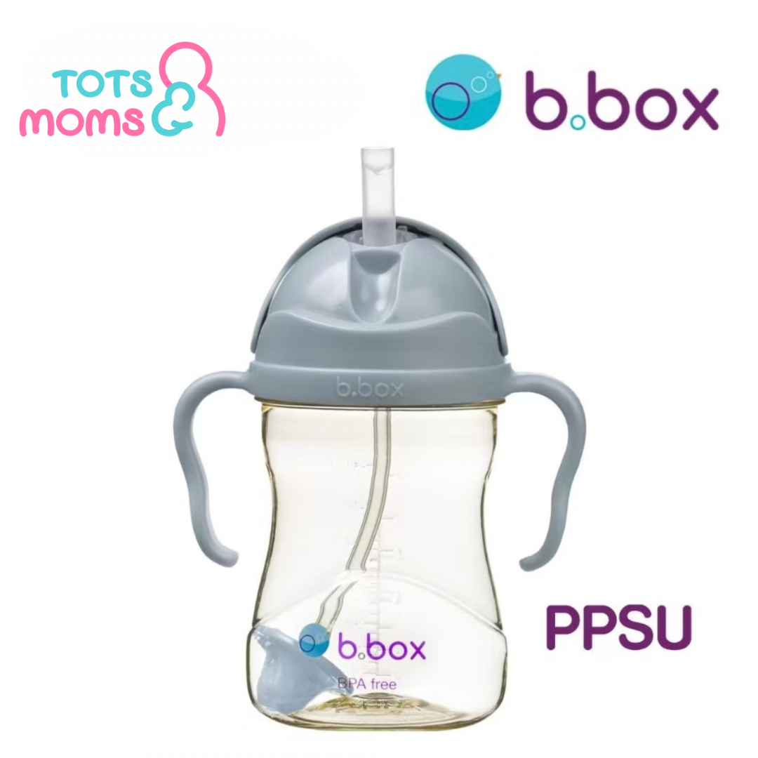 b.box PPSU Sippy Straw Cup with Handle