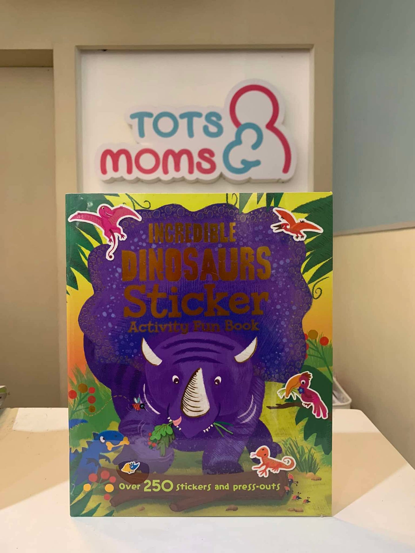Incredible Dinosaurs Sticker Activity Fun Book