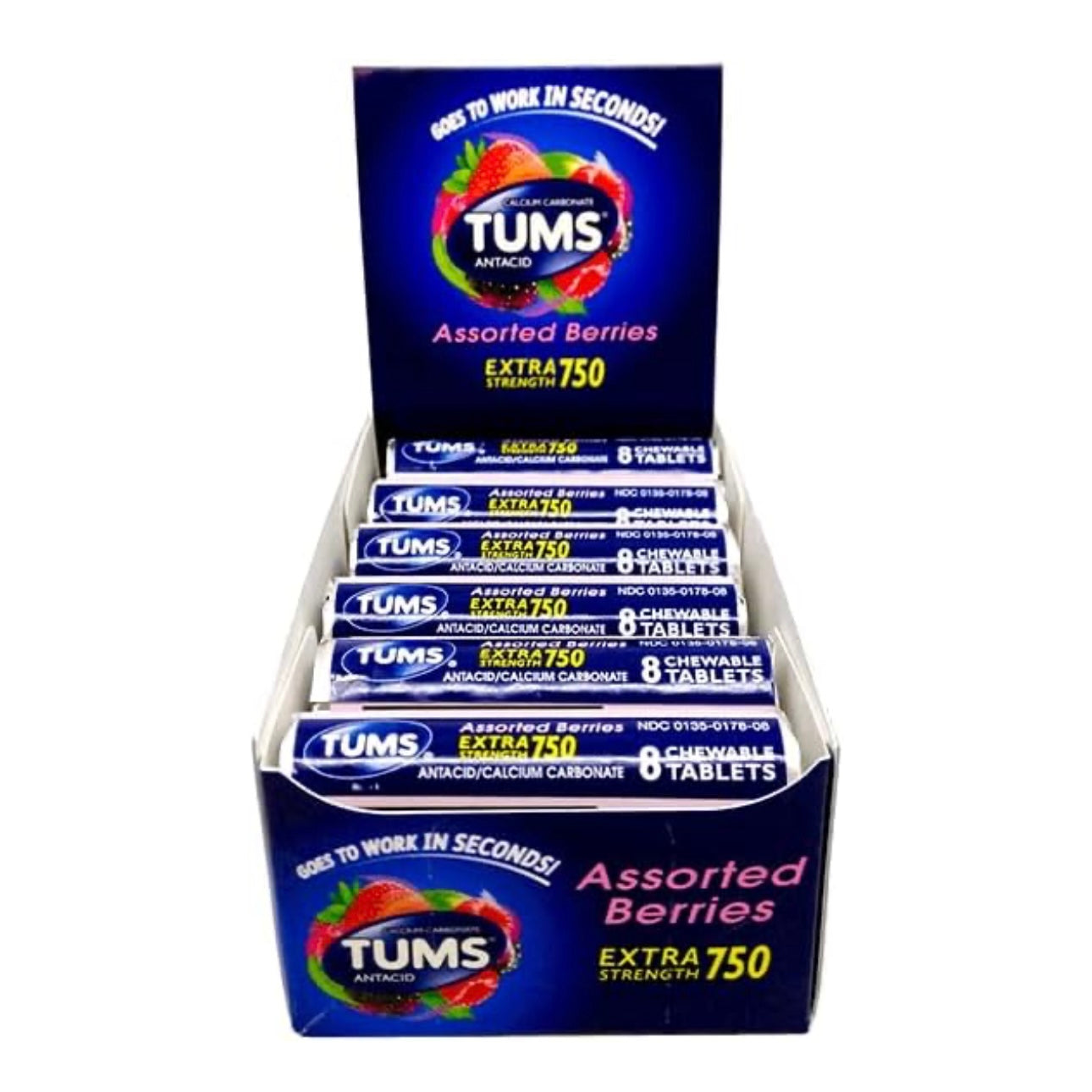 Tums Antacid Extra Strength - Assorted Berries