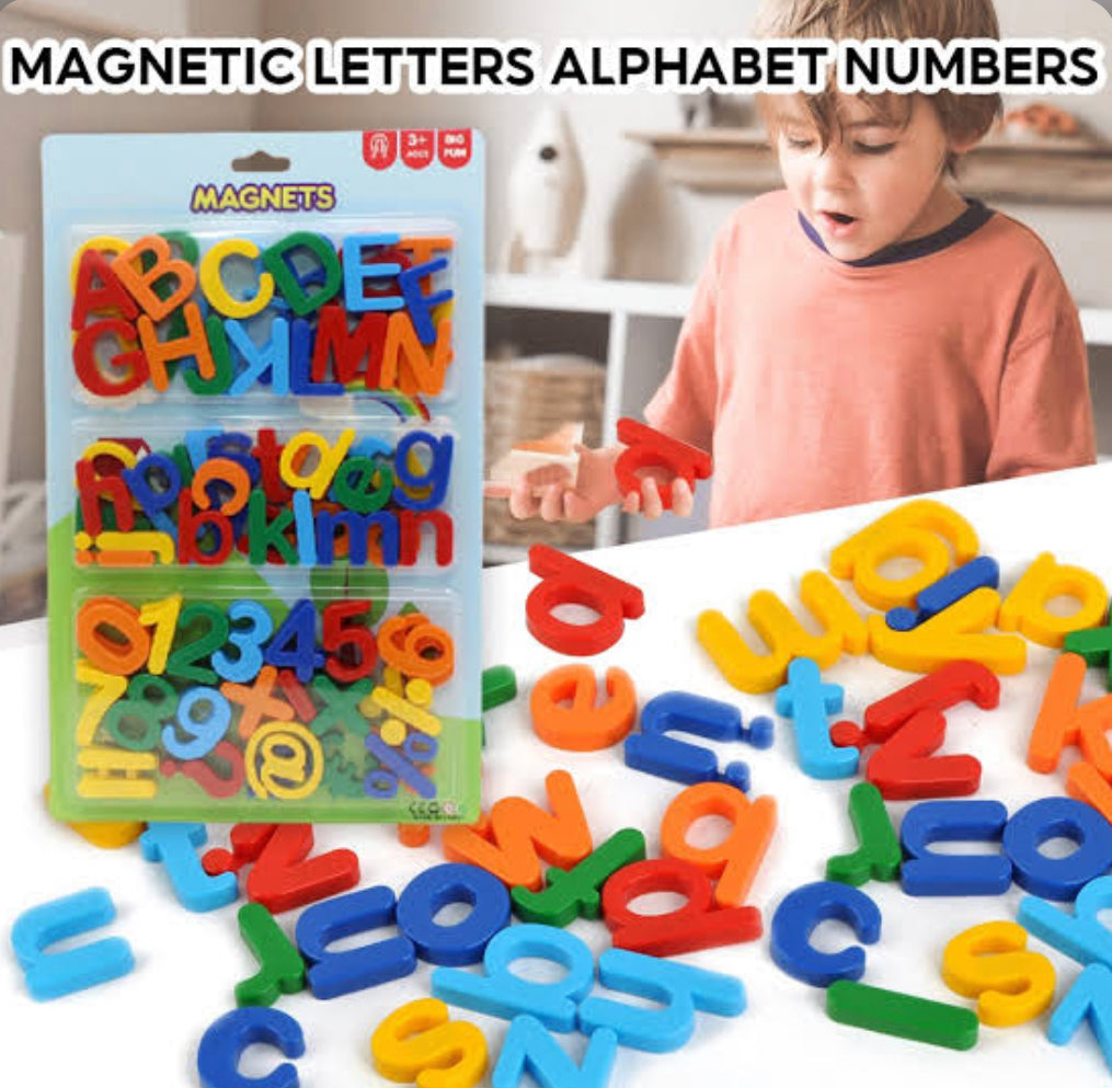 Magnetic Letters Alphabet Numbers Math Symbols