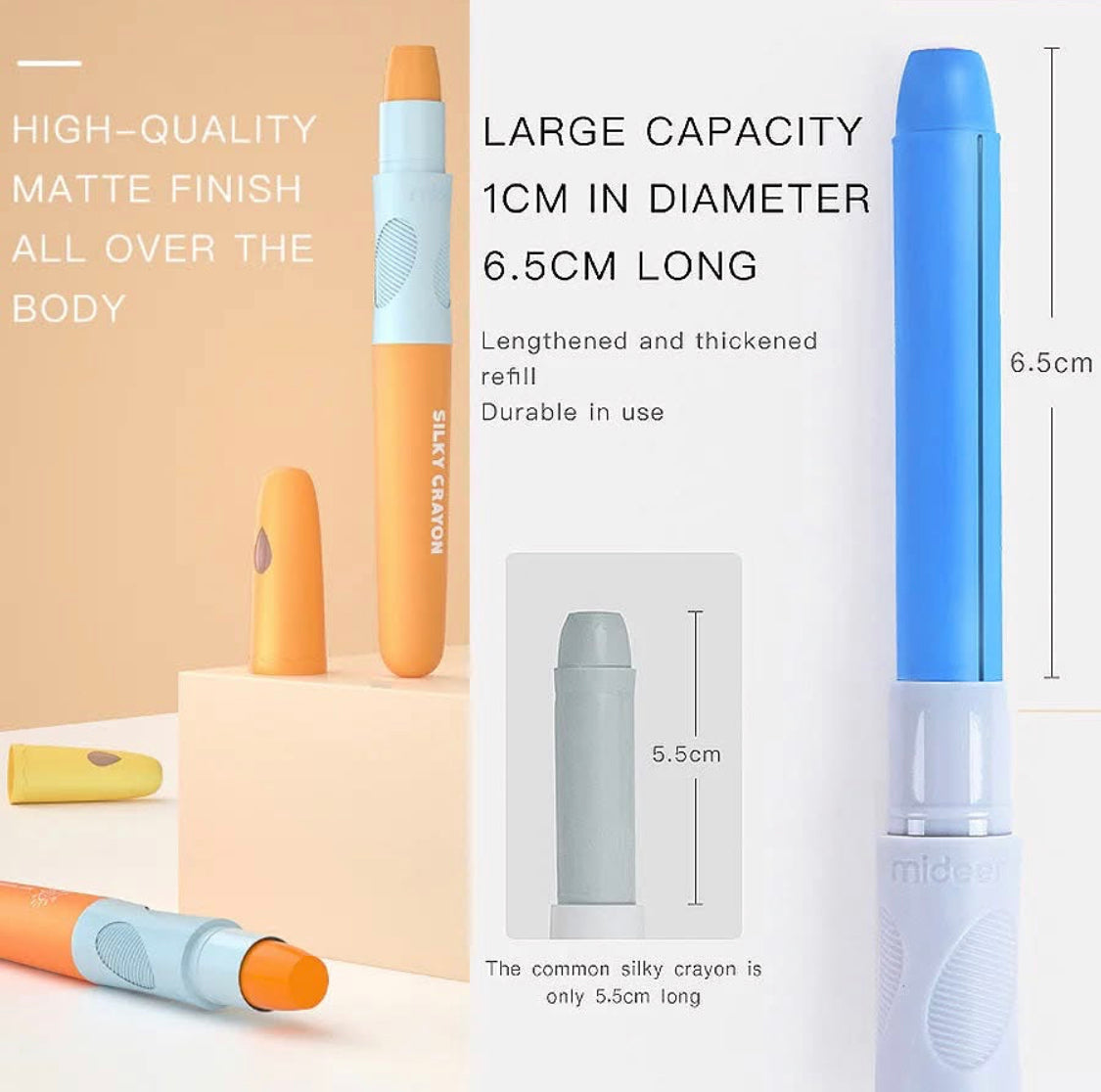 Mideer Silky Crayon