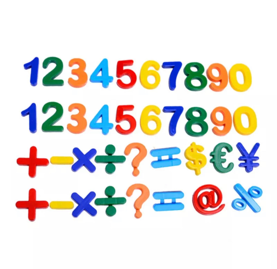 Magnetic Letters Alphabet Numbers Math Symbols