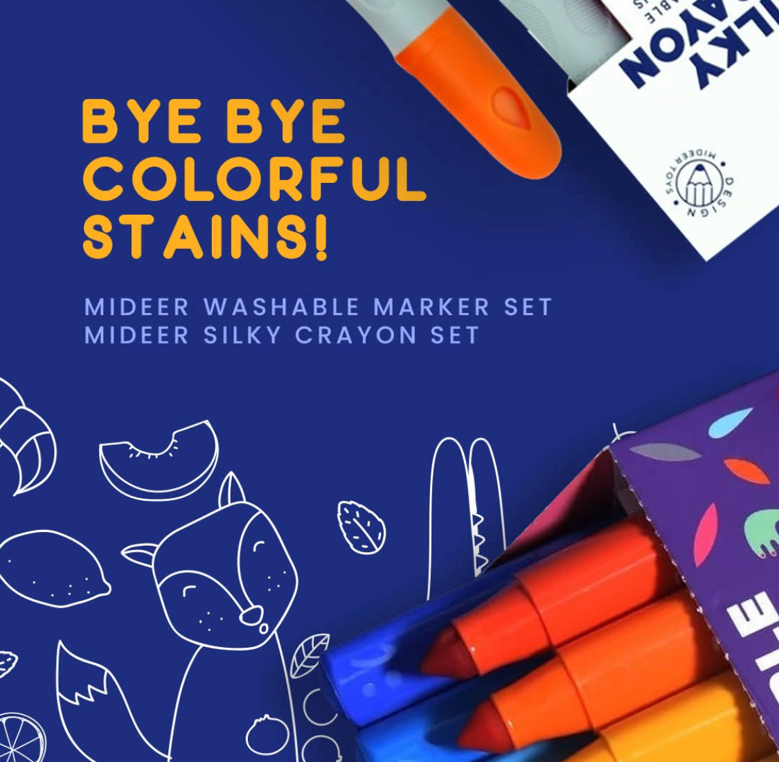 Mideer Silky Crayon
