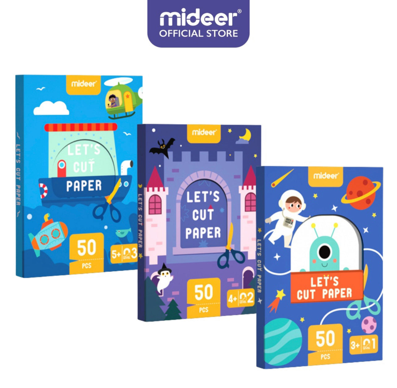 Mideer Let's Cut Paper Kit
