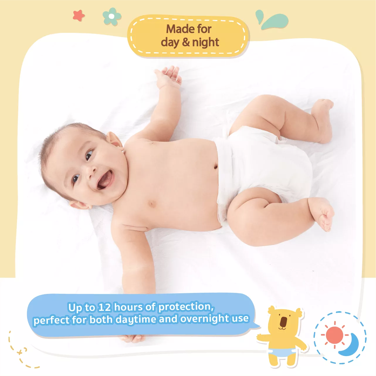 Baby Moby Tape Diapers
