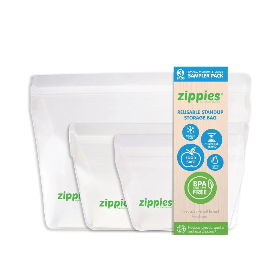 Zippies Reusable Stand Up Storage Bag