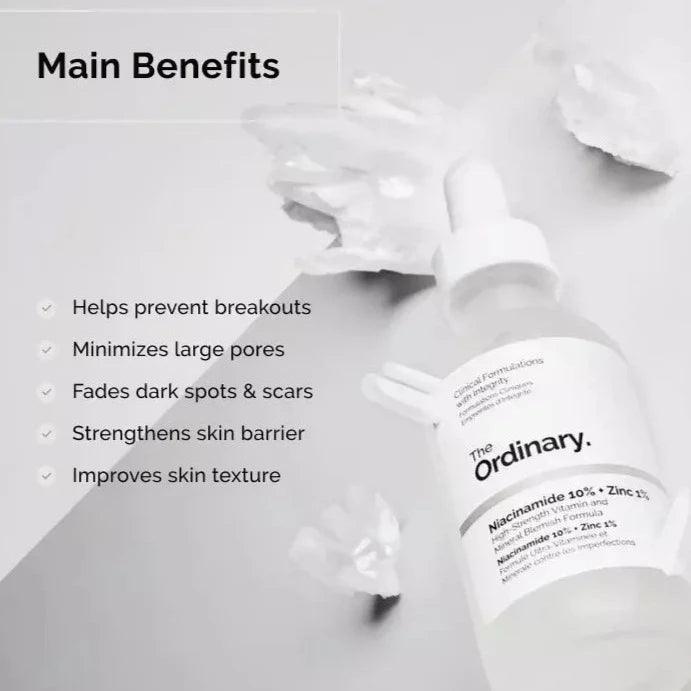 The Ordinary Niacinamide 10% + Zinc 1%
