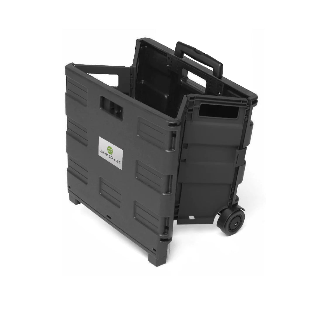 Clever Spaces Foldable Utility Trolley Cart