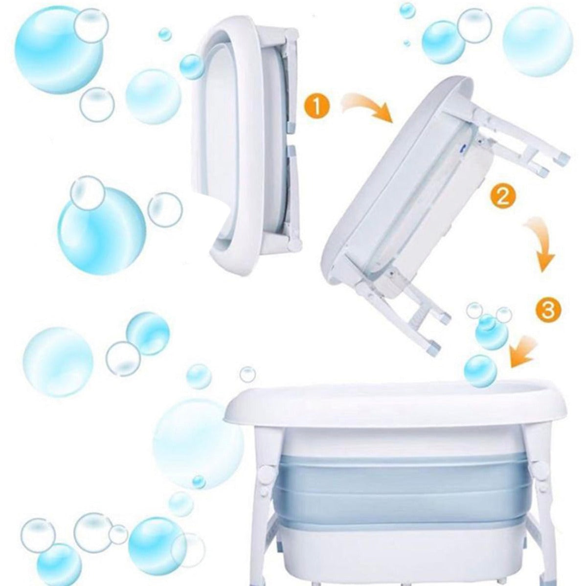 Collapsible Wash & Play Bath Tub