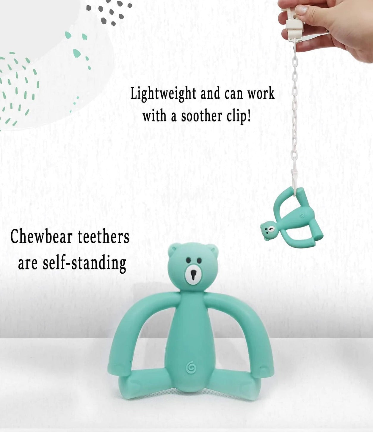 Infantway Chewbear Teething Toy & Gum Massager