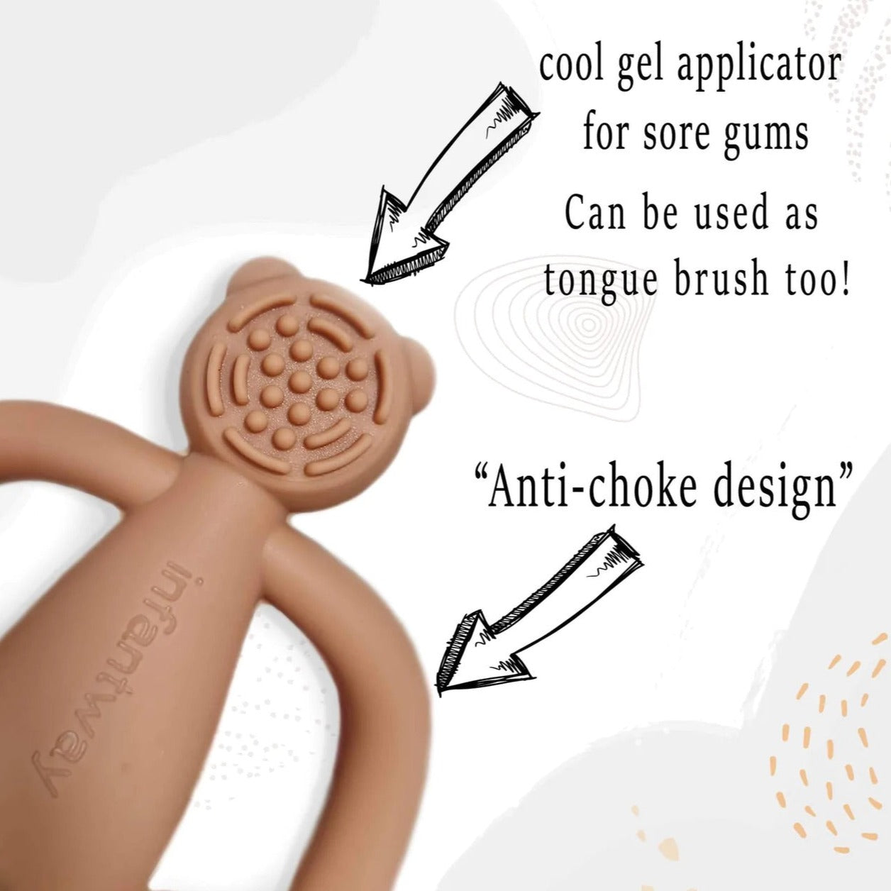 Infantway Chewbear Teething Toy & Gum Massager