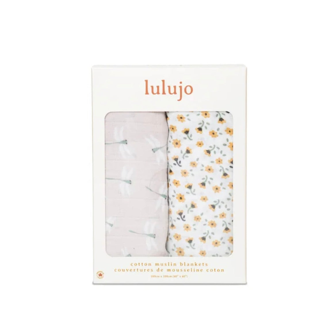 Lulujo Cotton Muslin Blanket (Set of 2)