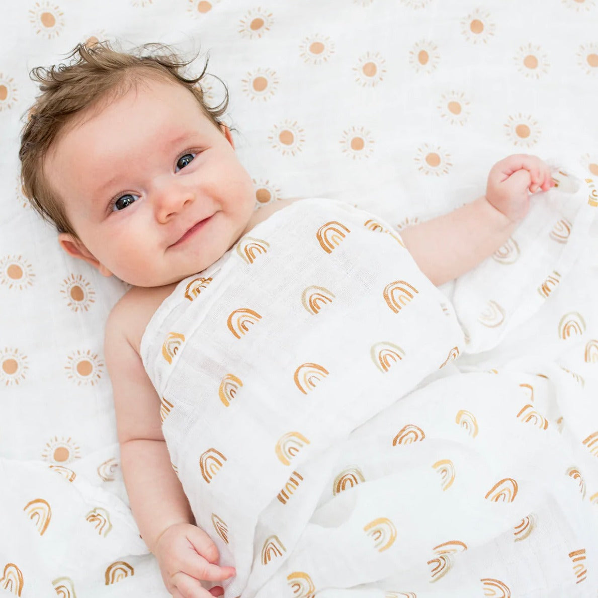 Lulujo Cotton Muslin Blanket (Set of 2)