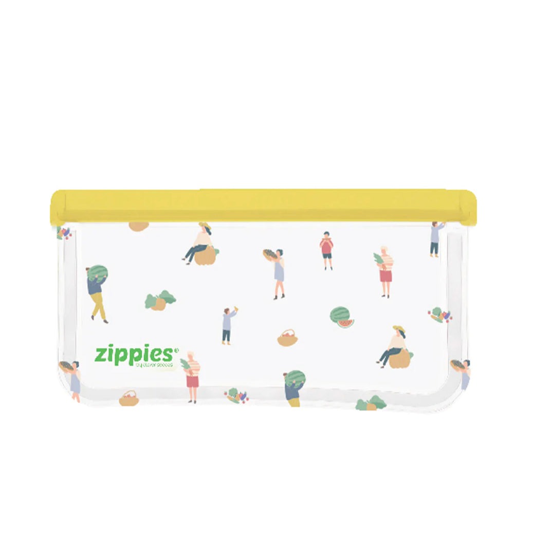 Zippies Reusable Lay Flat Storage Bags - Green Vibes Series