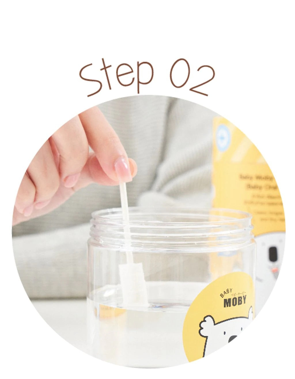 Baby Moby Gauze Stick