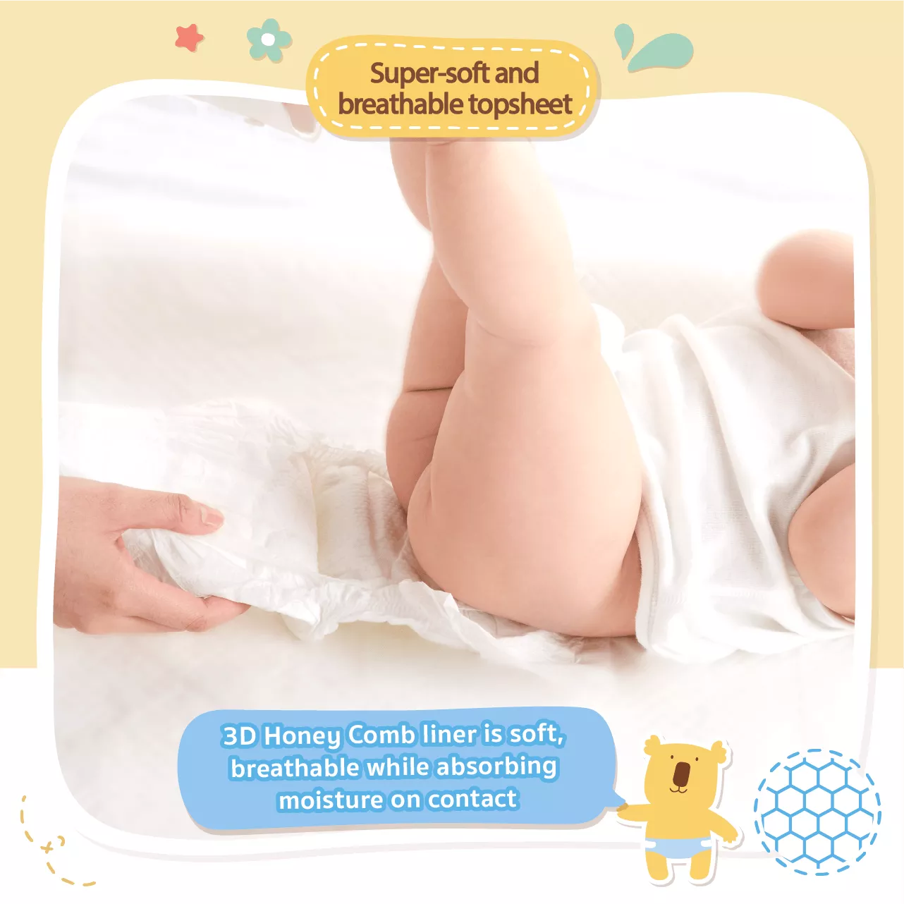 Baby Moby Tape Diapers