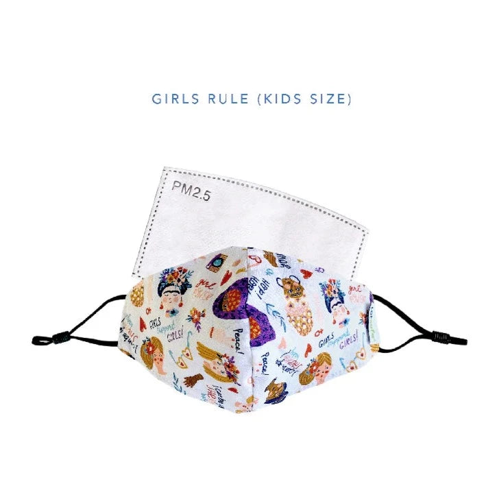 Totsafe Girls Rule Mom-Daughter Twinning Mask