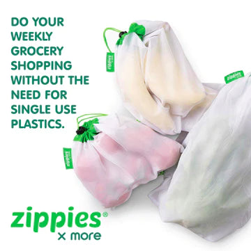 zippies reusable mesh produce bags