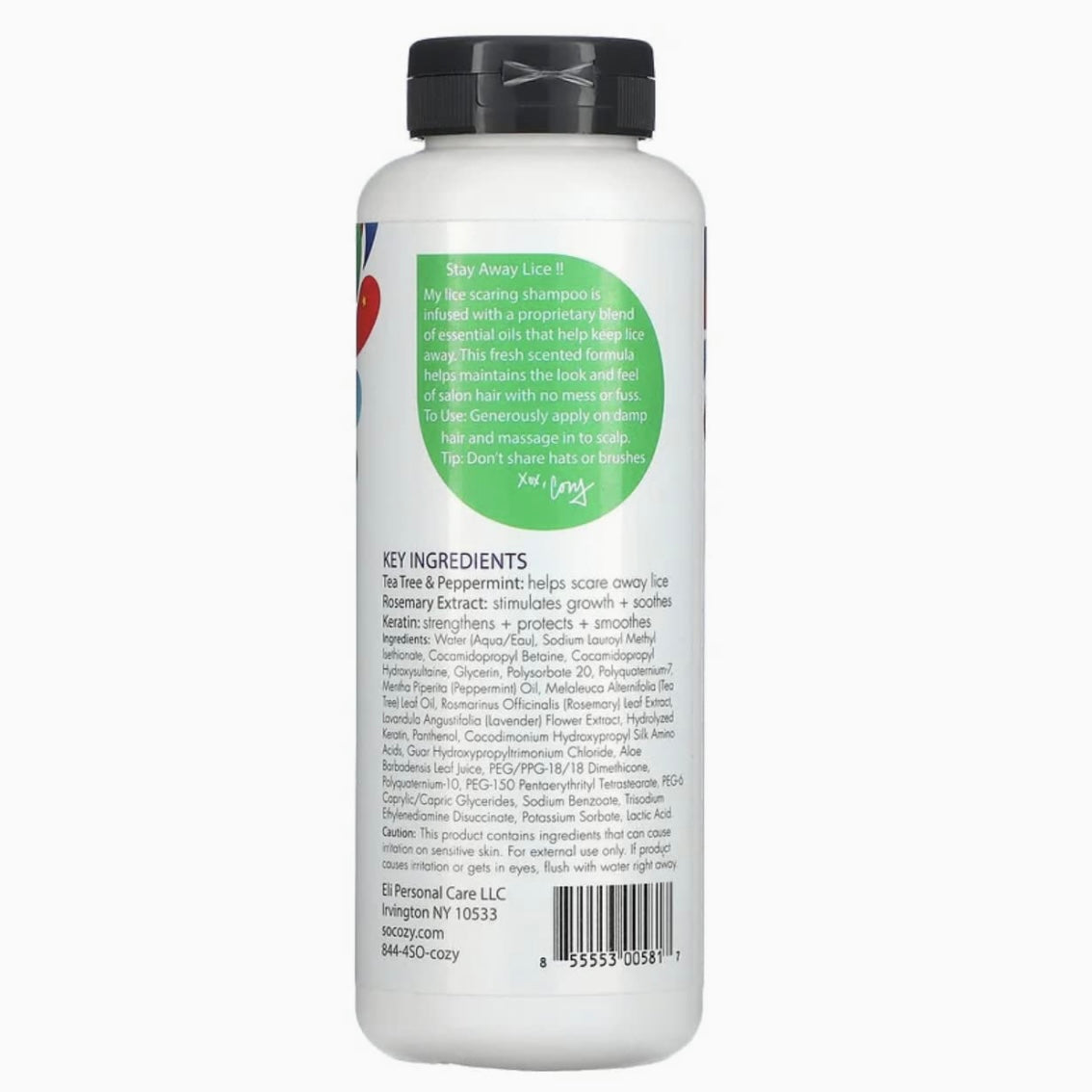 SoCozy Kids Boo! Lice Scaring Shampoo
