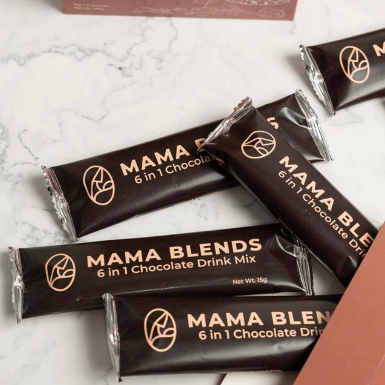 Mama Blends 6 in 1 Lactation Chocolate Drink Mix