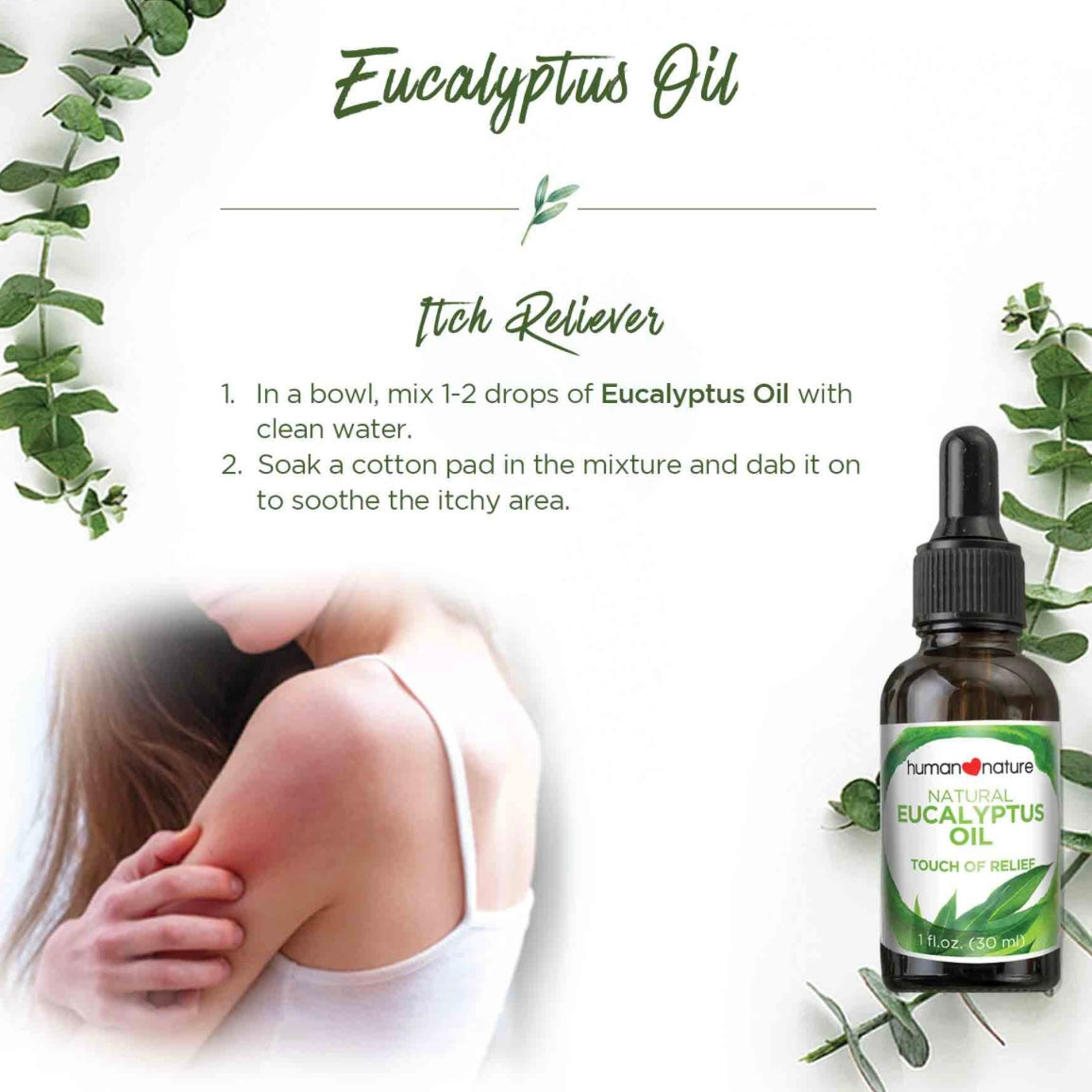 Human Nature Natural Eucalyptus Oil