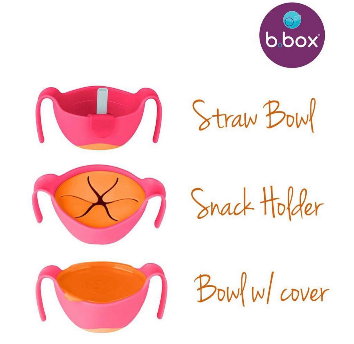 B.box Bowl & Straw