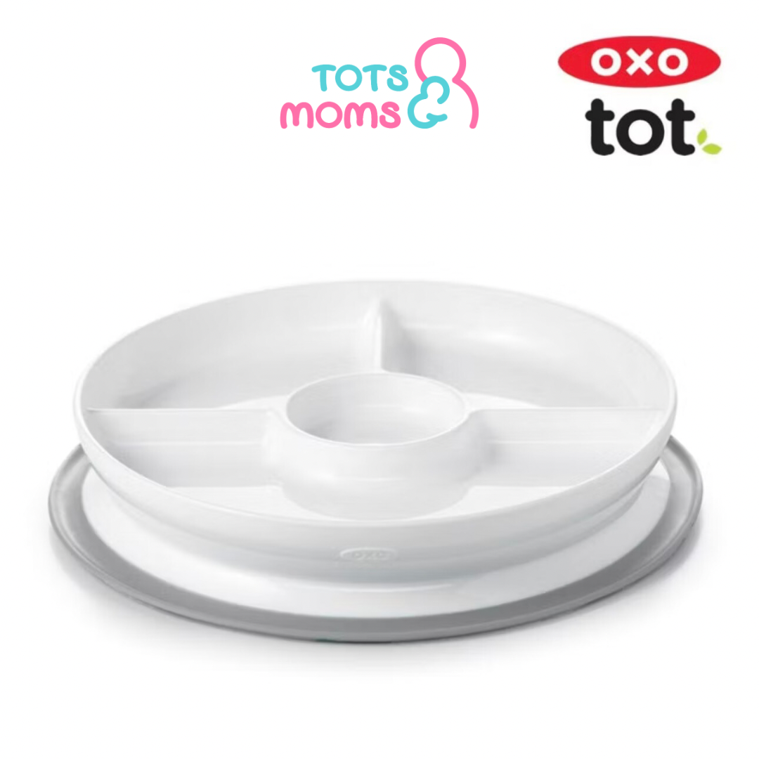 Oxo Tot Stick & Stay Suction Divided Plate