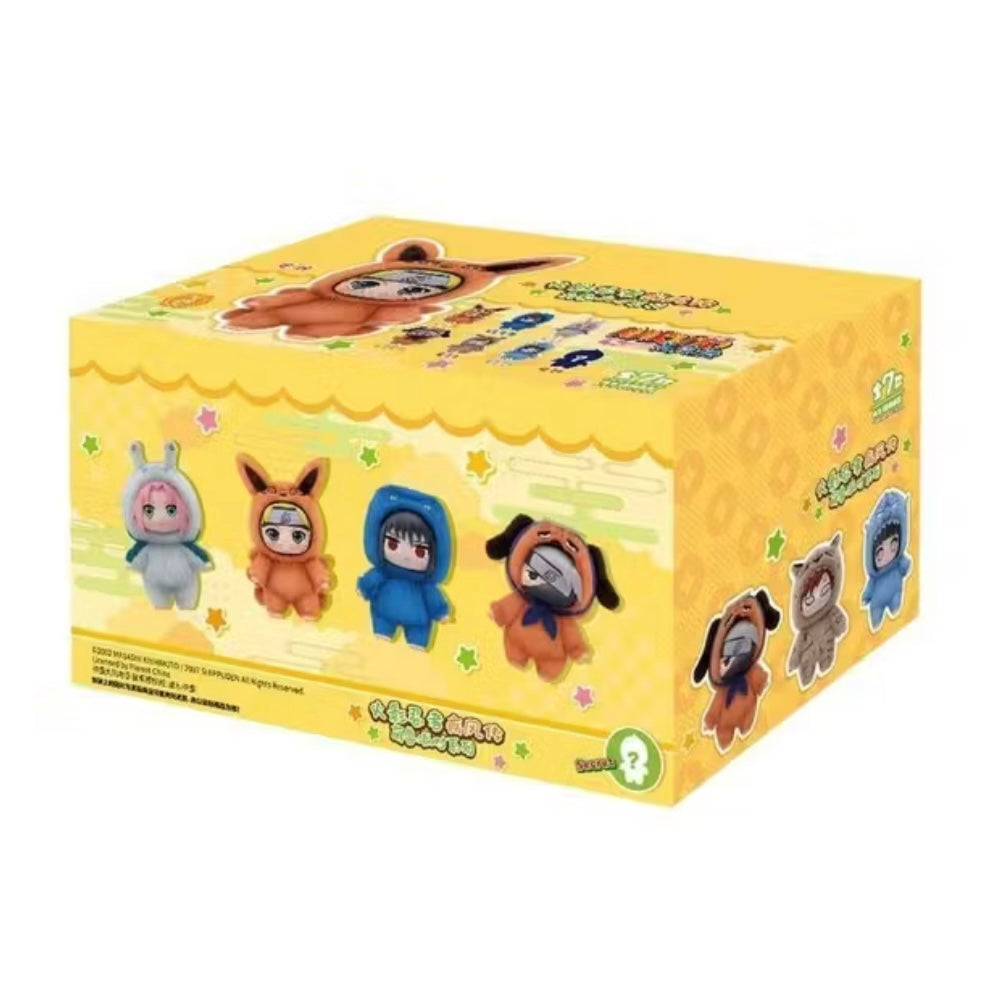 TOPTOY Naruto Shippuden Cute Beast Party Series Vinyl Plush Blind Box