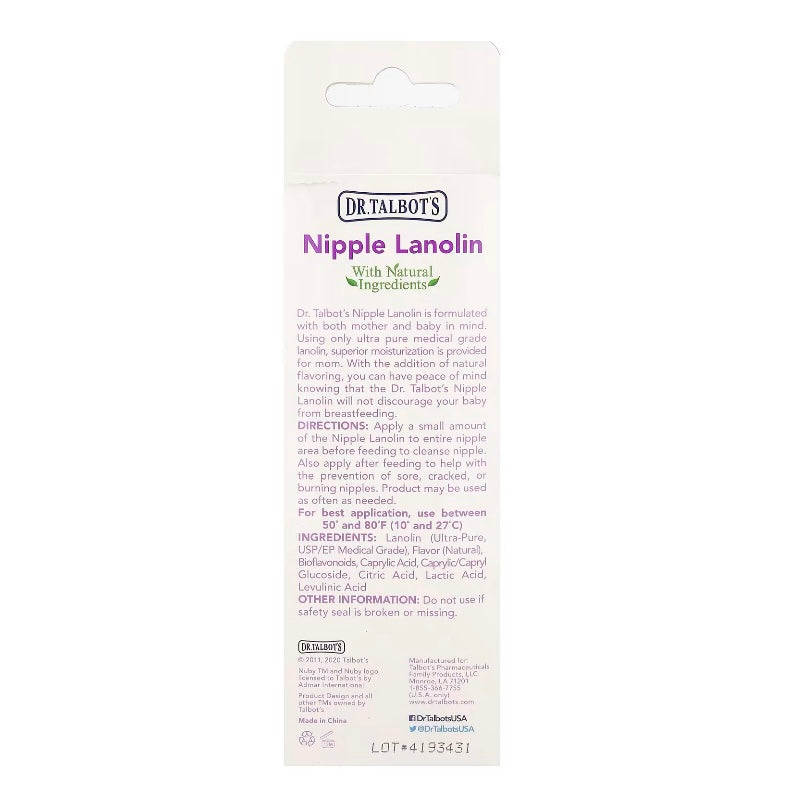 Dr. Talbot's Nipple Lanolin