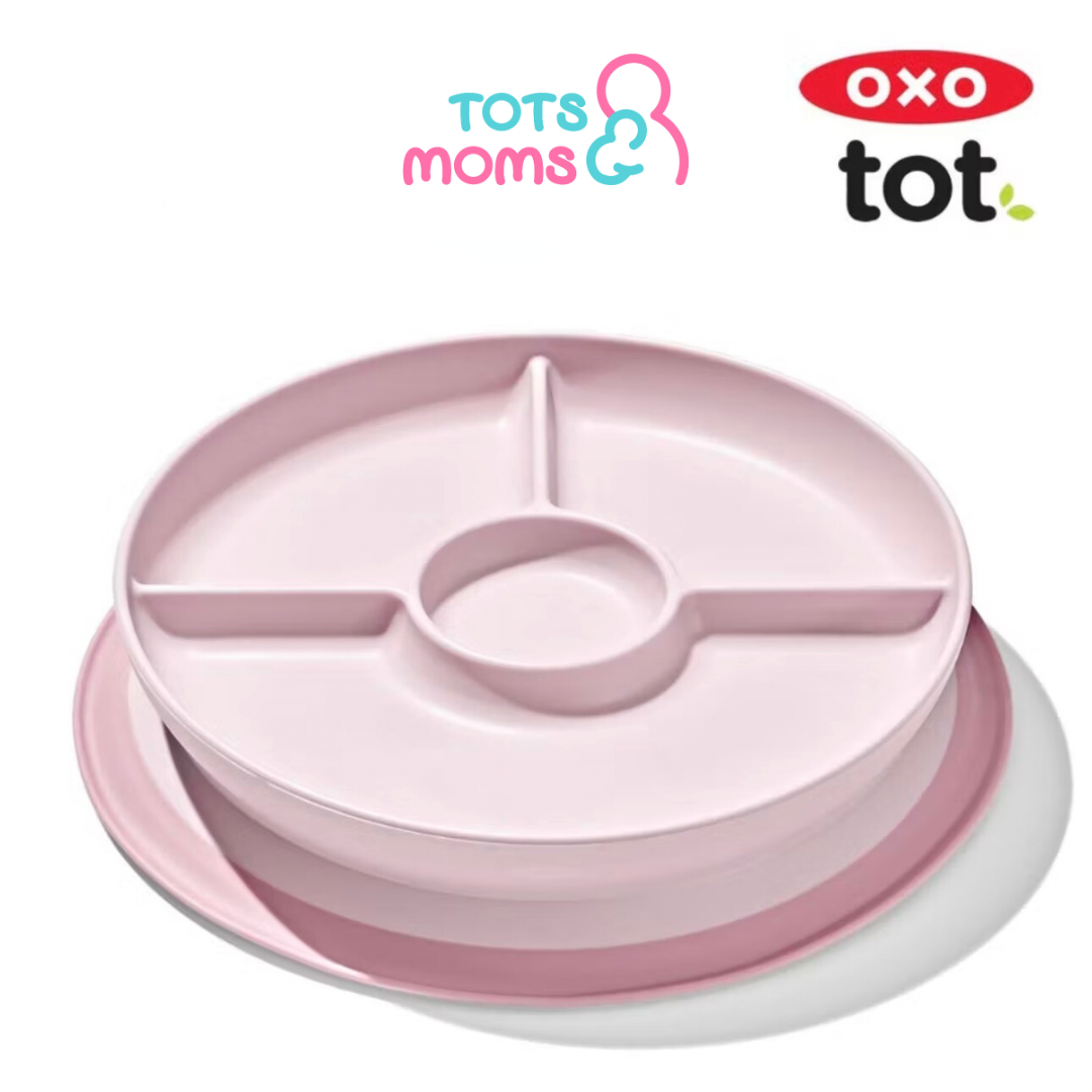 Oxo Tot Stick & Stay Suction Divided Plate