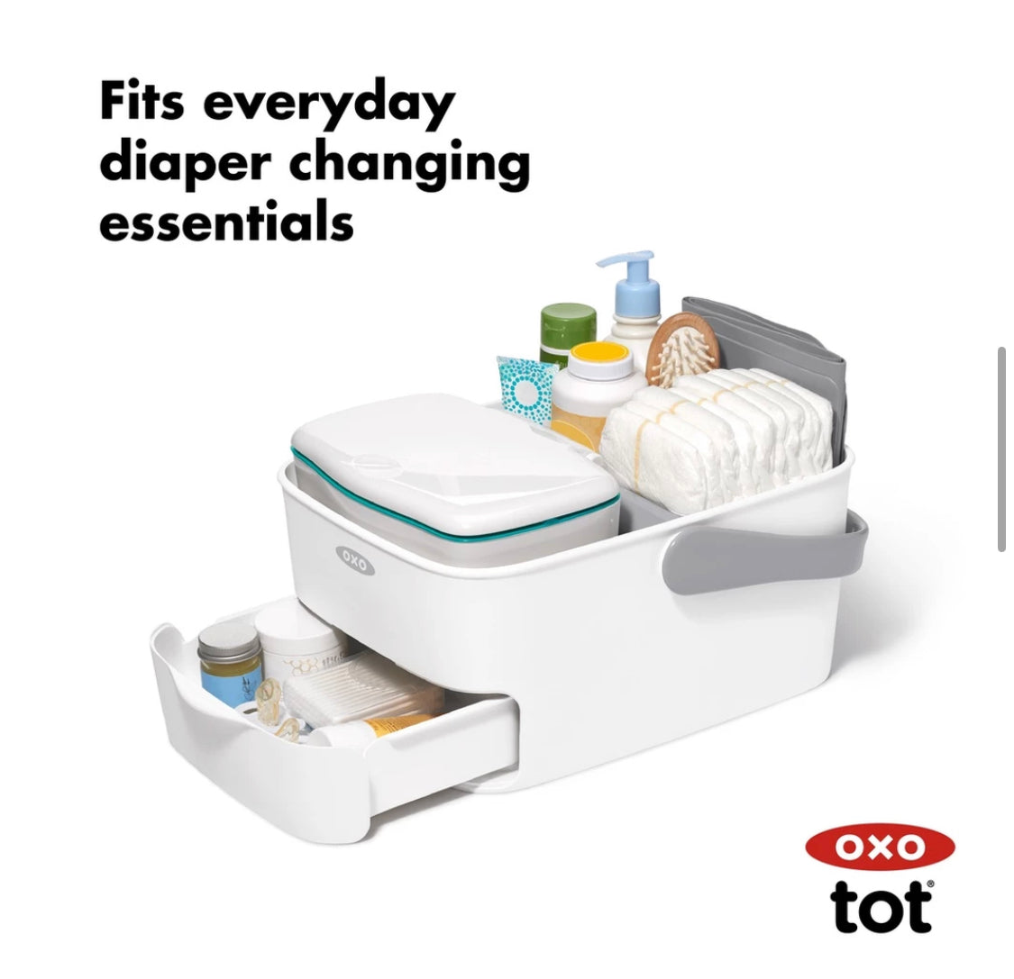 OXO Tot Diaper Caddy with Changing Mat