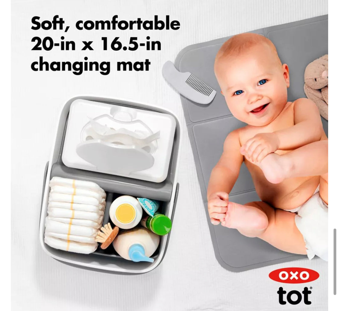 OXO Tot Diaper Caddy with Changing Mat