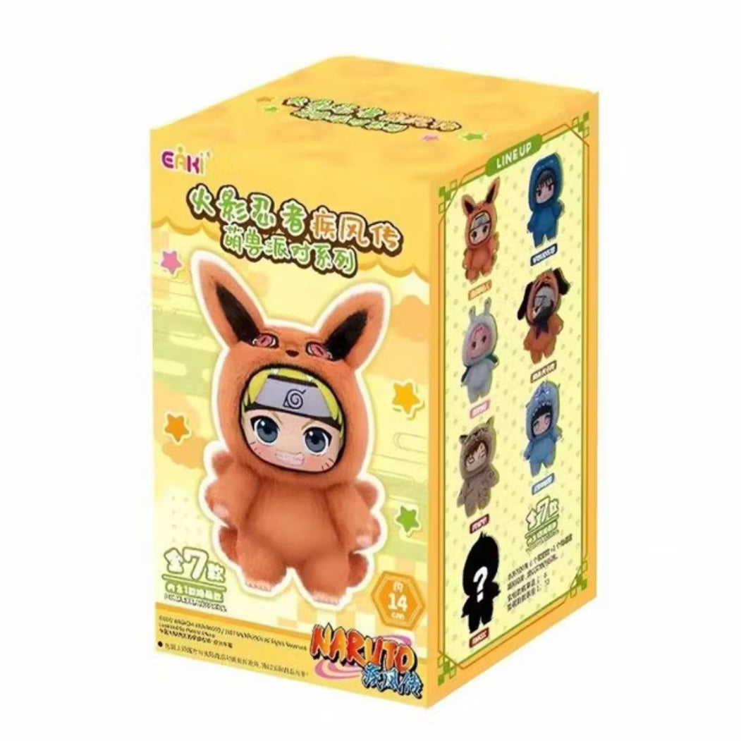 TOPTOY Naruto Shippuden Cute Beast Party Series Vinyl Plush Blind Box