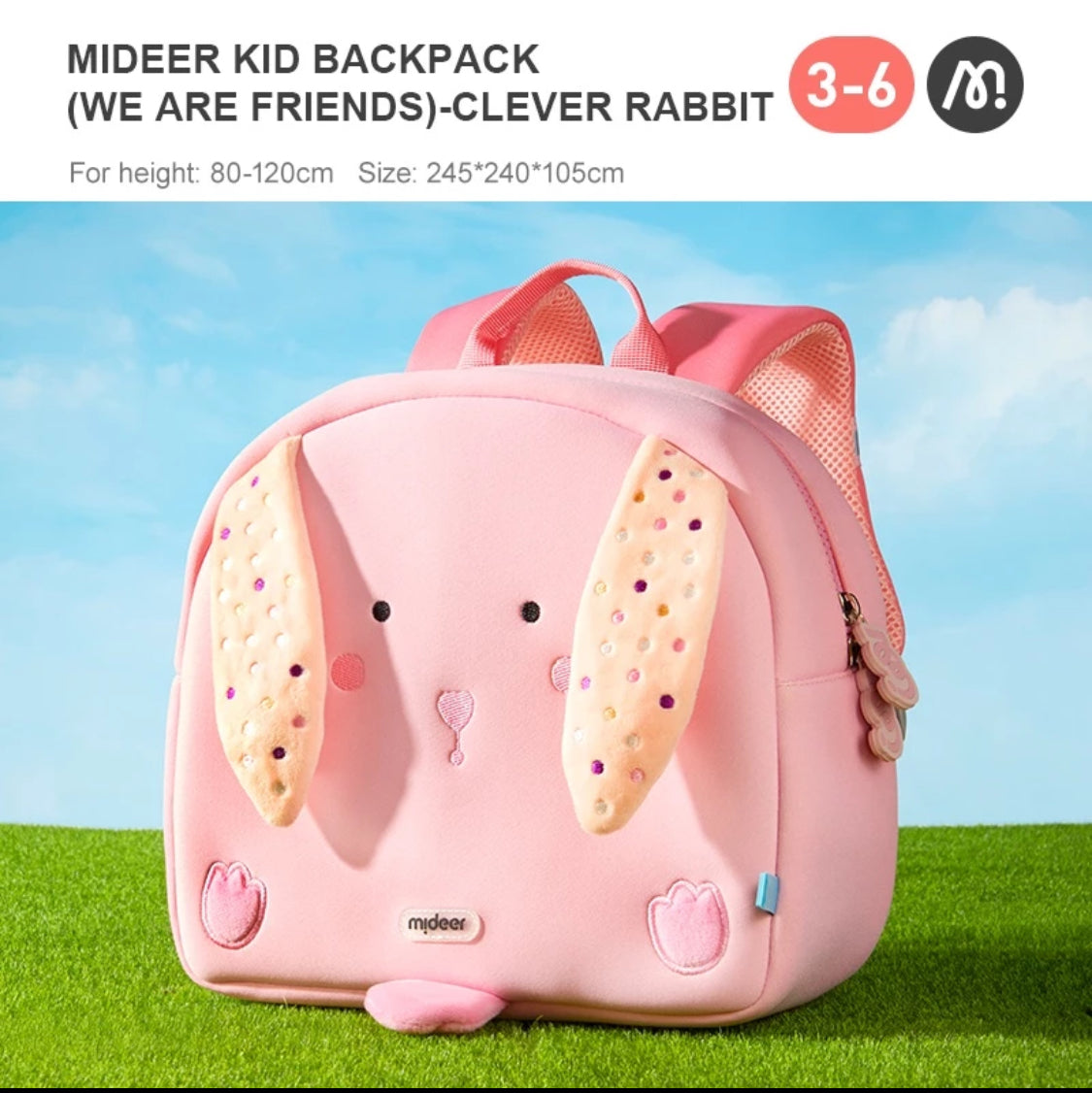 Mideer We are Friends Kids’ Backpack