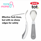 Oxo Tot On The Go Fork And Spoon Set With Case