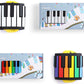 Silicone Portable Rollable Piano - Rainbow 49 Keys