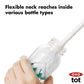 Oxo Tot Bottle Brush With Nipple Cleaner - No Stand