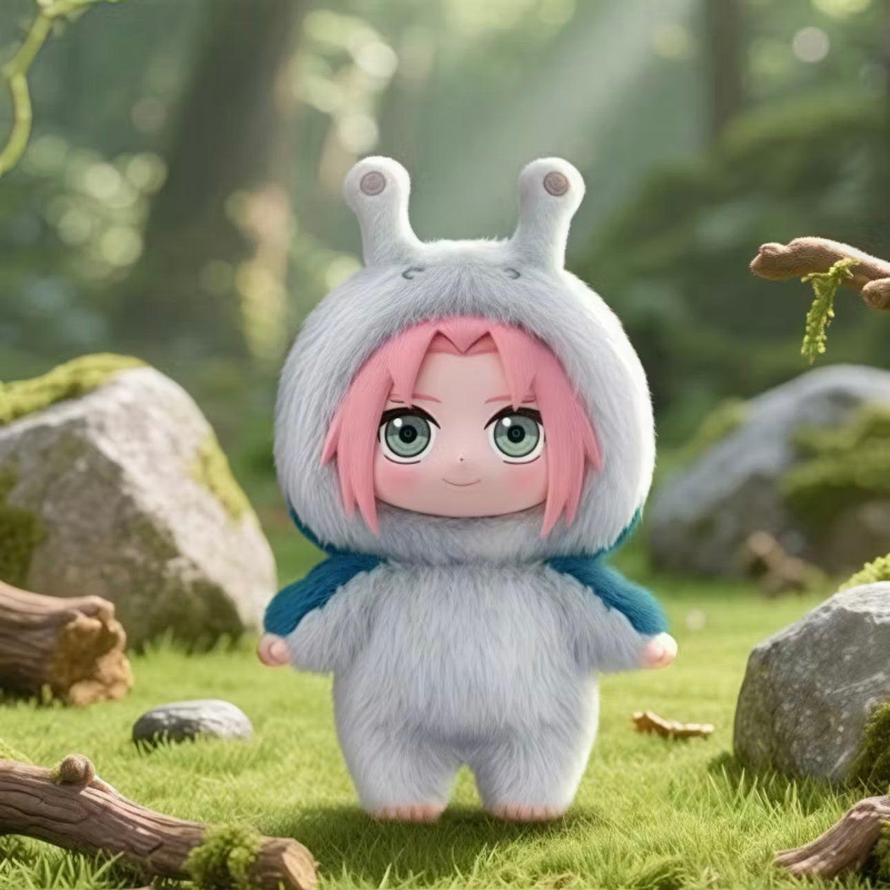 TOPTOY Naruto Shippuden Cute Beast Party Series Vinyl Plush Blind Box
