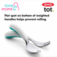 Oxo Tot On The Go Fork And Spoon Set With Case