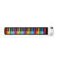 Silicone Portable Rollable Piano - Rainbow 49 Keys