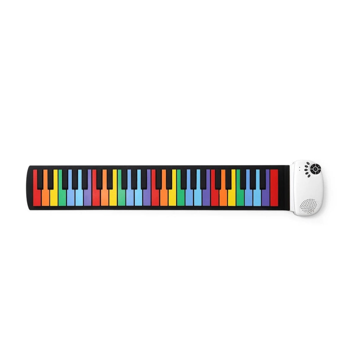 Silicone Portable Rollable Piano - Rainbow 49 Keys