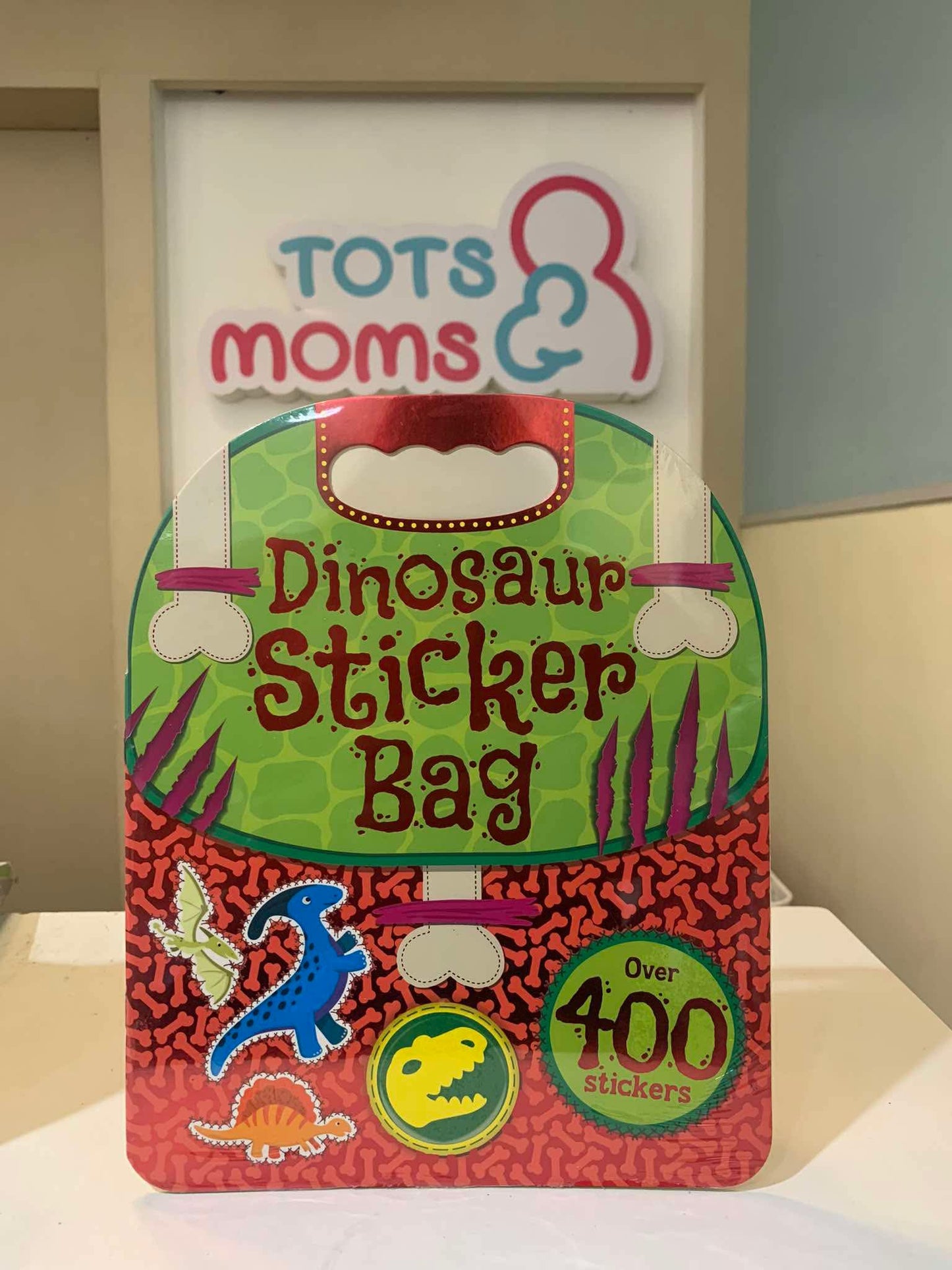 Dinosaur Sticker Bag