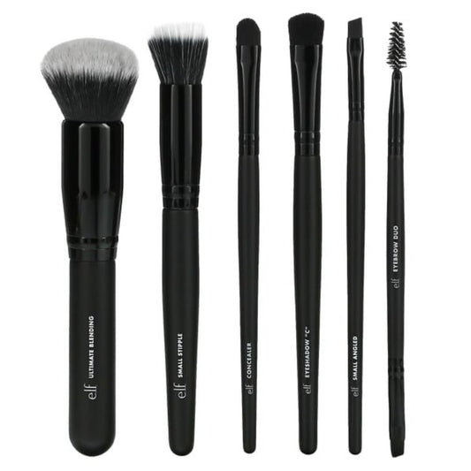 E.L.F Flawless Face Kit, 6 Piece Brush Collection