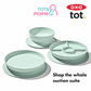 Oxo Tot Stick & Stay Suction Divided Plate